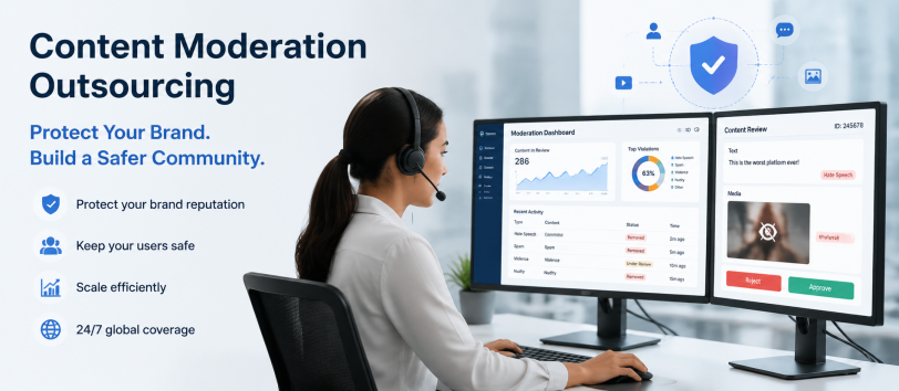 Content Moderation Outsourcing: Protect Your Brand Without Building an In-House Army