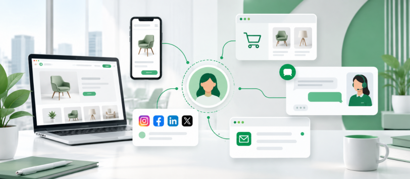 Digital CX solutions connecting customer touchpoints across web, mobile, social, and chat