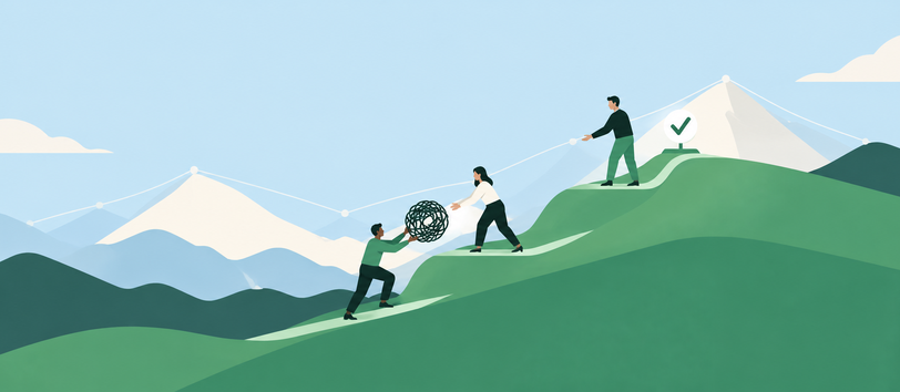 Outsourced customer service escalation review with an internal business team