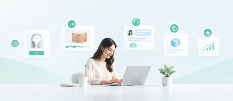 Direct to consumer customer experience lifecycle and post-purchase support journey