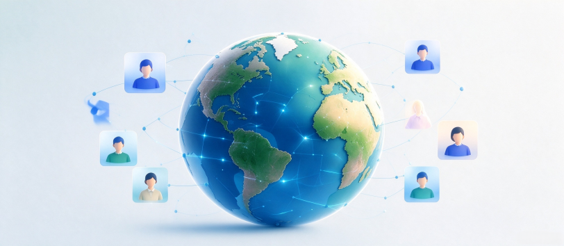 Nexlence global customer support and multilingual network connectivity
