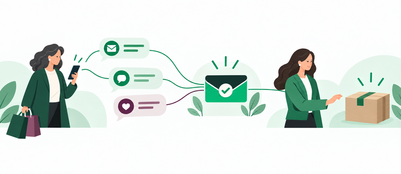 Omnichannel customer questions during a Black Friday sale